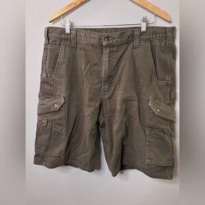 Carhartt Shorts Mens Size 40 Relaxed Fit Brown